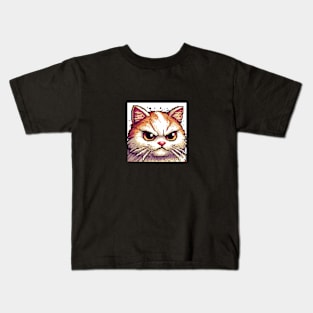 Pixel Cat Kids T-Shirt